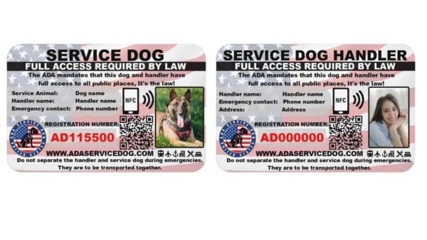 About ADA Service Dog | 20,000+ Cards Shipped Since 2020
